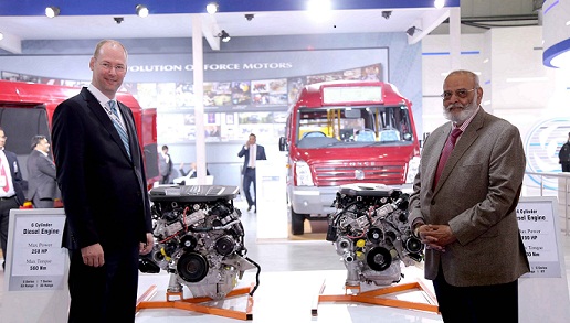 2016年AUTO EXPO：BMW发动机在展示时由力电机局部生产