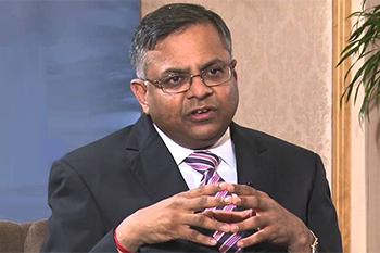 商业中没有逆风：n chandrasekaran，tcs